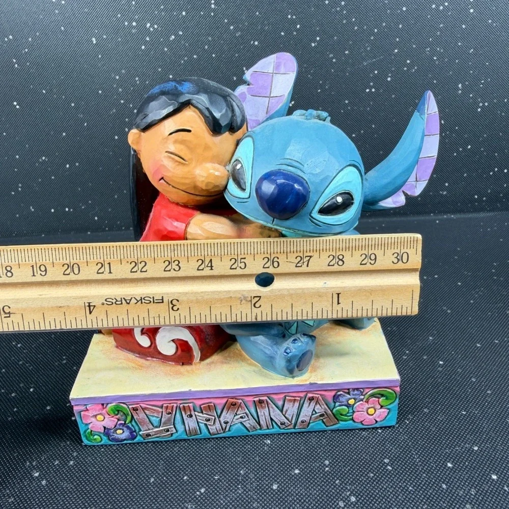 Disney Traditions Jim Shore Lilo and Stitch Ohana Means Family Figurine Resin